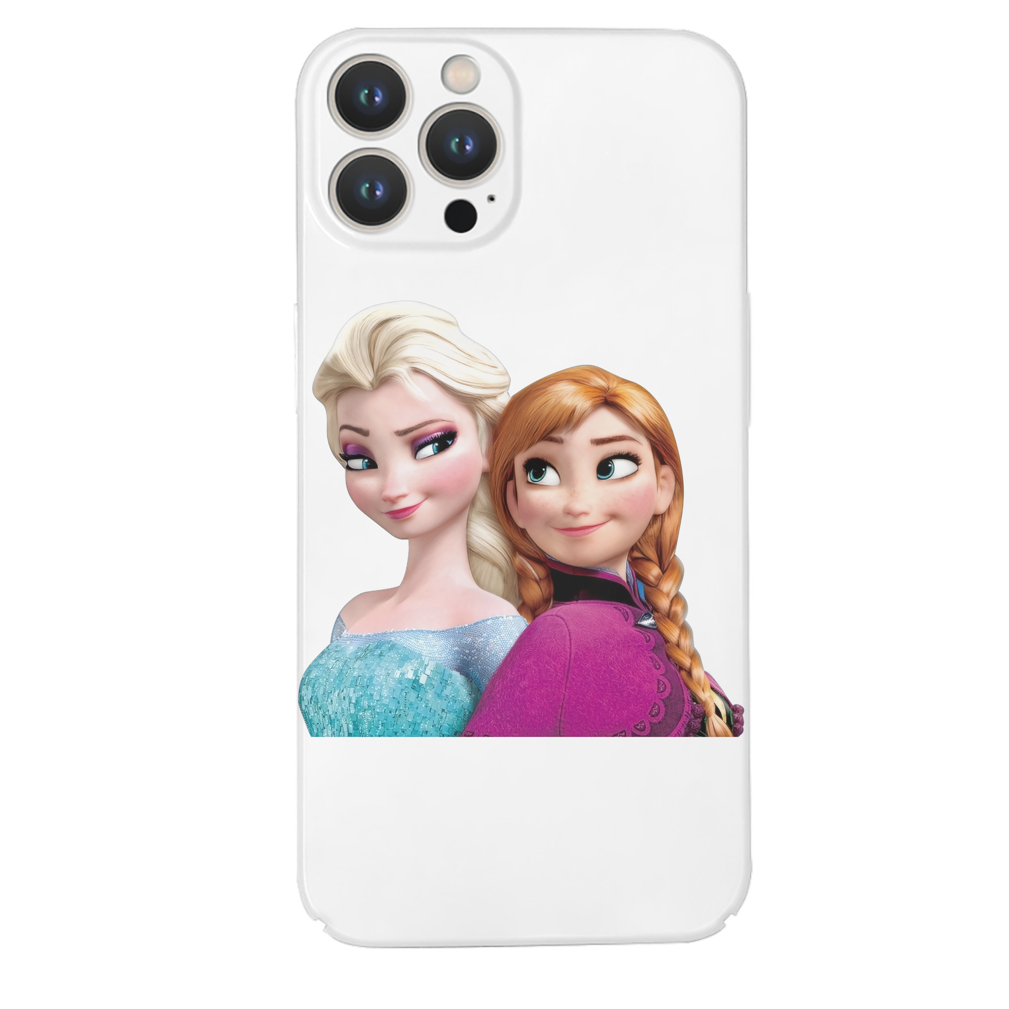 （画像用） アナと雪の女王 アンナ エルサ Frozen Anna Elsa 【iPhone 14シリーズ対応】ハードケース